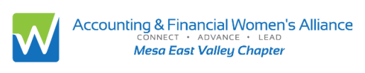 Accounting & Financial Women's Alliance Mesa East Valley Chapter